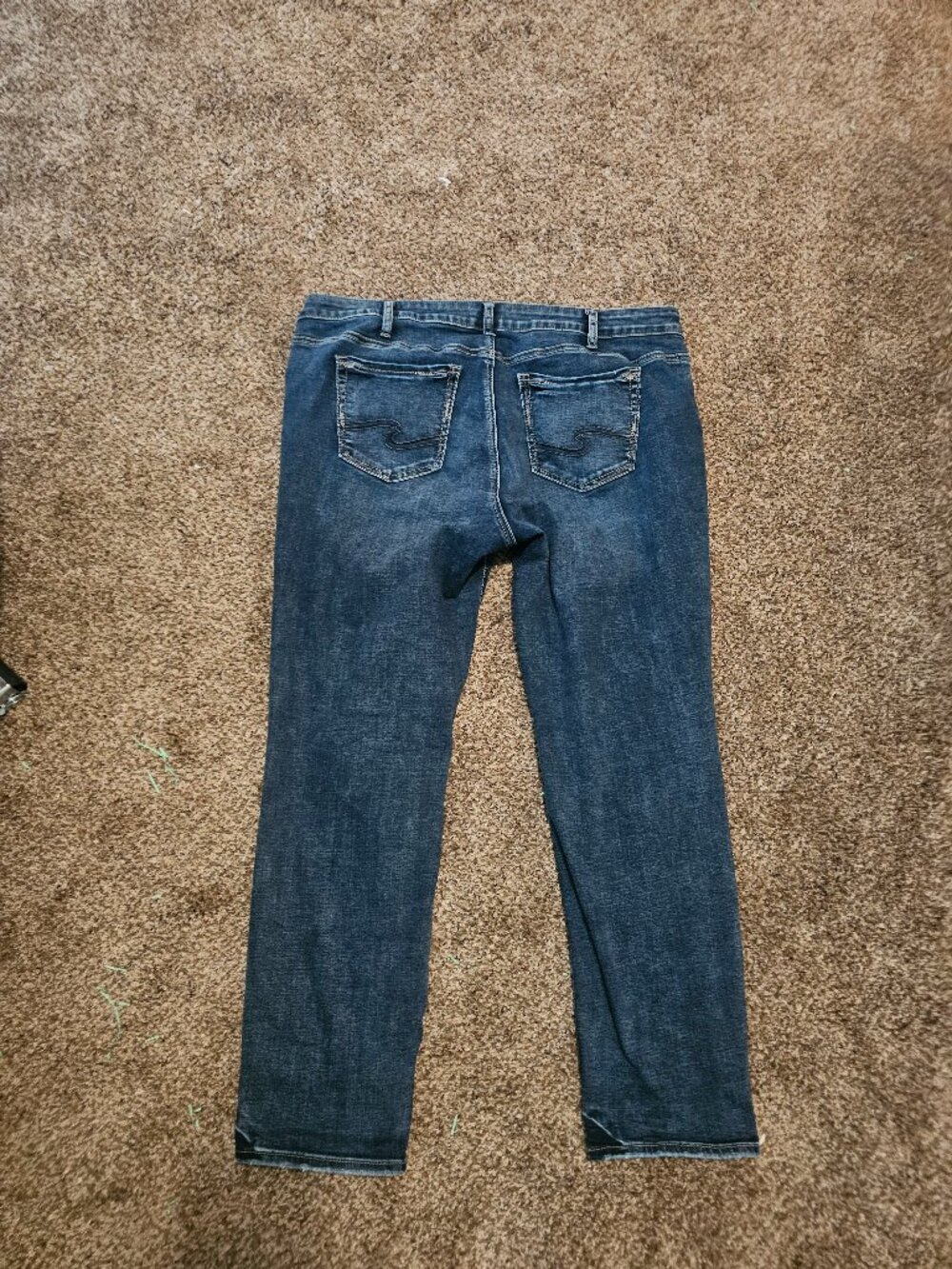 Silver jeans